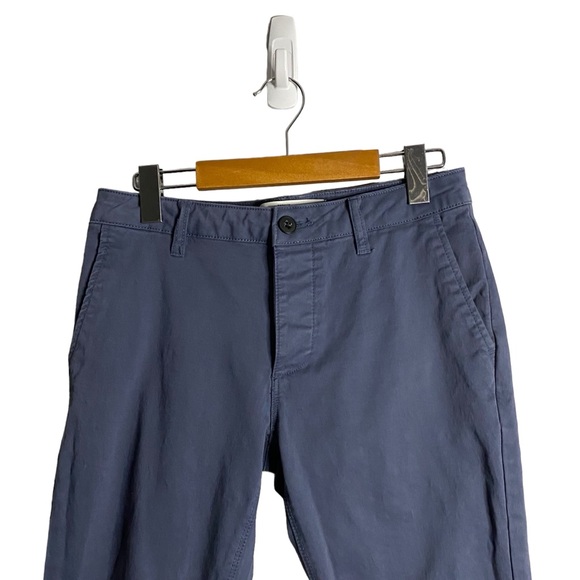 Topman Men’s Blue Button Fly Stretch Slim Chino Pants - Picture 2 of 8